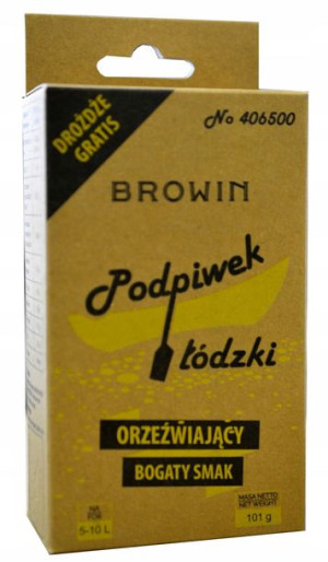 PODPIWEK ŁÓDZKI 100g + drożdże BROWIN