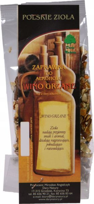 Zaprawka do alkoholu DARY NATURY WINO GRZANE na 2L