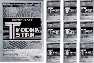 Drożdże gorzelnicze T-VODKA STAR do 500L 10szt