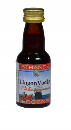 Zaprawka STRANDS LINGON VODKA żurawina 25ml kolor
