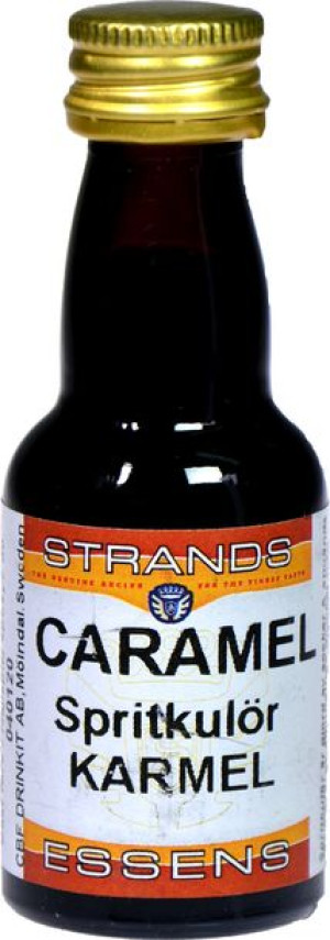Zaprawka Strands CARAMEL przepalanka 25ml karmel