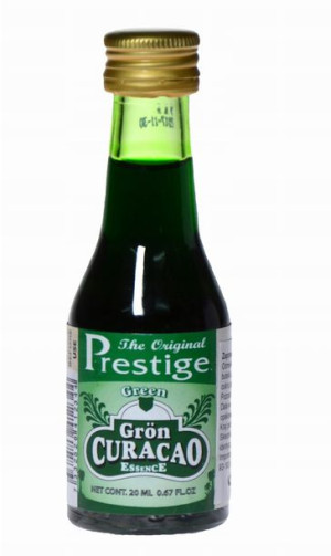 Zaprawka do alkoholu PRESTIGE GREEN CURACAO 20ml