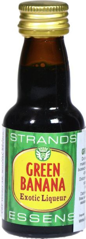Zaprawka STRANDS GREEN BANAN zielony banan 25ml