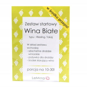 winne drożdże aktywne franc WINO BIAŁE +poż +klar