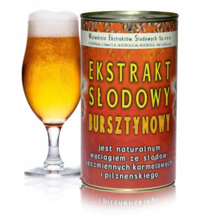 WES ekstrakt słodowy płynny BURSZTYNOWY 1,7kg