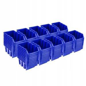 100X Pojemnik magazynowy kuweta NP8 KTR20 BLUE