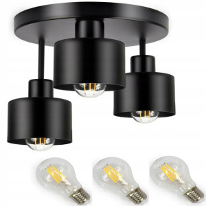 Lampa Sufitowa Żyrandol Loft Do Sypialni+gratis