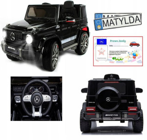 Auto Na Akumulator Mercedes G63 Amg Dzień Dziecka