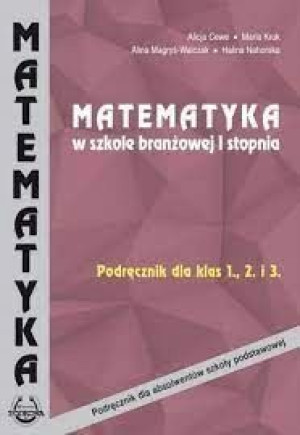 Matematyka 1,2,3 BRANŻ PODKOWA Podręcznik