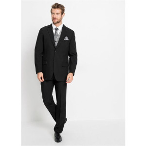 1 Szt Czarne Spodnie Od Garnituru Slim Fit 58 954963