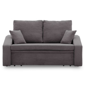 Sofa DORMA z funkcją spania - tkanina sztruksowa POSO 022