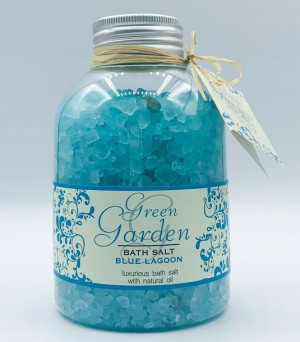 Green Garden Sól do kąpieli w słoiku Blue Lagoon 600g