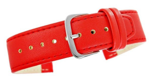 Pasek Do Zegarka Classic - Skóra 22 Mm 4999-22xxl-4s Czerwony