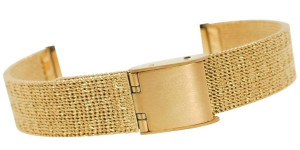 Bransoleta Fashion Mesh Złota Ipg 12 Mm Fa12g