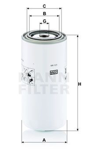 Filtr Paliwa Mann-filter Wk929x Wk929