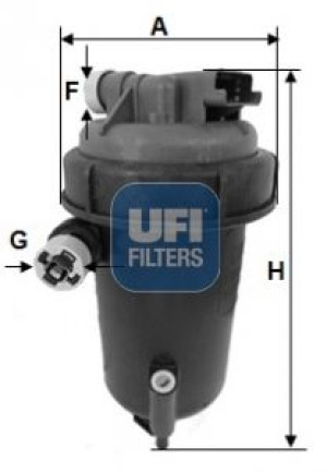 Filtr Paliwa Diesel Kpl.