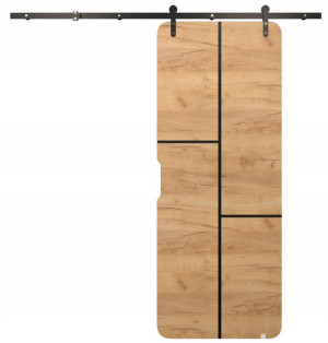 Drzwi przesuwne naścienne loft Owaltiko VII 90 cm