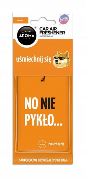Zapach Samochodowy Aroma Car Zawieszka Orange