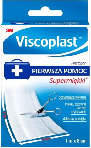 Viscoplast Prestopor Plaster Do Cięcia 1m X 8cm