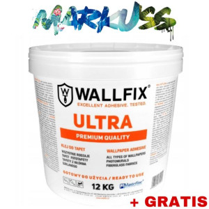 Klej gotowy do tapet Wallfix Ultra 12KG