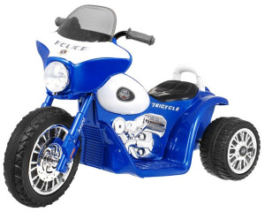 MOTOREK skuter chopper dla dzieci NA AKUMULATOR niebieski