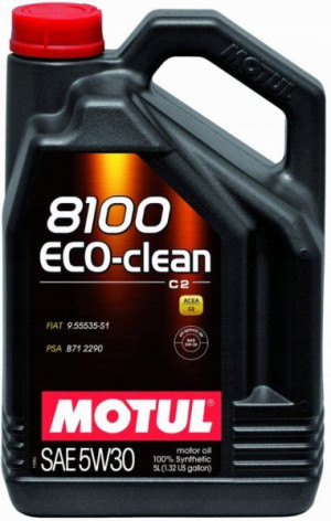 Olej 5w-30 8100 Eco-clean C2 5l Motul 5w308100ecoc25 5w305