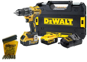 Dcd791p2 Wkrętarka 18v 2x 5,0ah 70nm + Bity