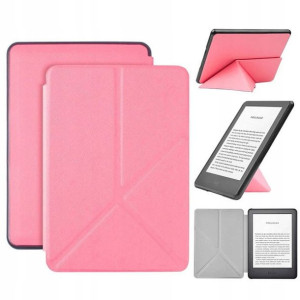 Etui Składane Origami Czytnik Kindle 10 Różowe