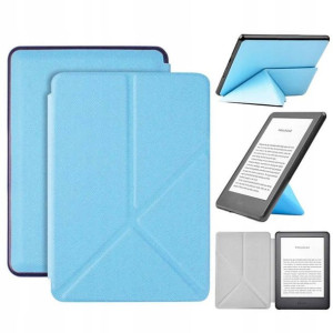 Etui Składane Origami Czytnik Kindle 10 Niebieskie