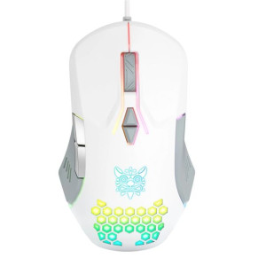 Mysz Gamingowa Przewodowa Onikuma CW902 RGB Biała