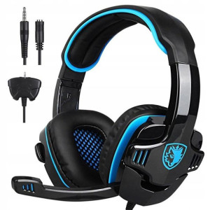Słuchawki Gamingowe Sades WOLFANG 708GT BLACK