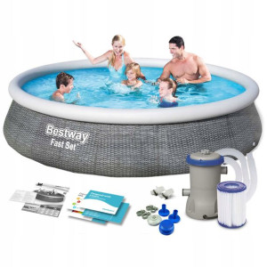 Bestway Basen Rozporowy Fast Set 57376