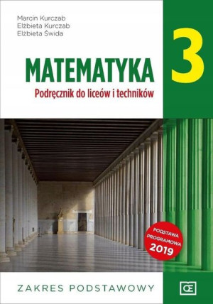 Matematyka 3 LO PAZDRO Podręcznik podstawowy 2021