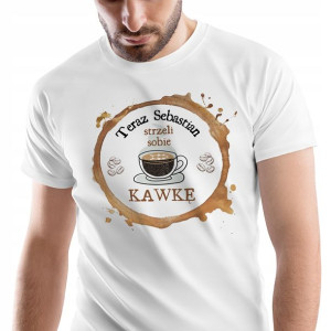 T-Shirt Męski Dla Sebastiana Koszulka Na Prezent