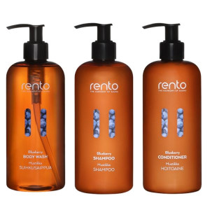 Zestaw Kosmetyków Rento Borówkowy 3x400ml