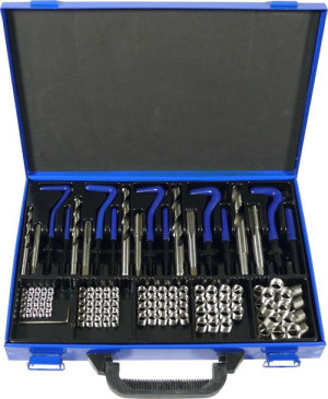 Zestaw do gwintów M6-M14, 130 cz.