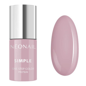 NEONAILl Lakier hybrydowy SIMPLE ONE STEP color protein 7,2ml 7904 Graceful