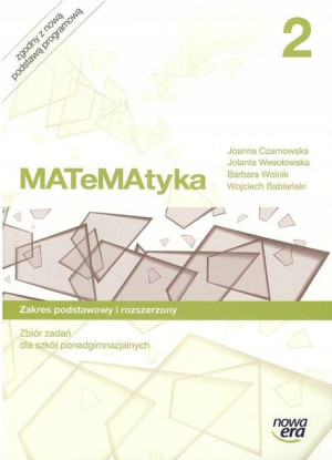 Matematyka 2 LO Zbiór zadań podst i rozsz jkl