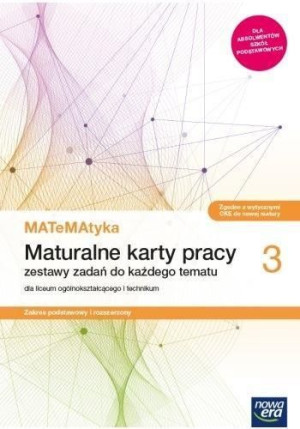Matematyka 3 LO NE Karty rozszerzone 2021