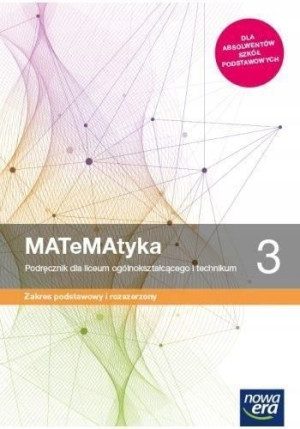 Matematyka 3 LO NE Podręcznik rozsz 2021