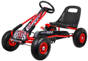 GOKART DLA DZIECI Formuła 01 HAMULEC RĘCZNY pompowane koła