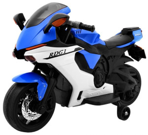 MOTOR NA AKUMULATOR ścigacz MOTOR SuperBike R1 + KLUCZYK + boczne kółka
