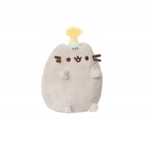 KOT PUSHEEN urodzinowy w czapeczce maskotka