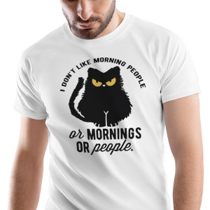 T-Shirt Męski Śmieszny Zabawny na Urodziny Prezent