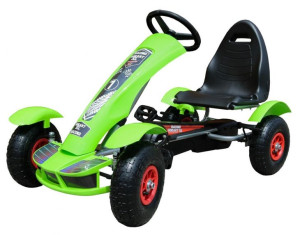 GOKART NA PEDAŁY hamulec ręczny TRZYSTOPNIOWA REGULACJA SIEDZENIA