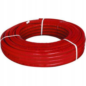 Uponor Rura Uni Pipe 16x2 50mb Izolacja Czerwona
