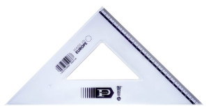 Ekierka plastikowa 35cm MemoBe Pratel