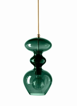 Lampa Futura Ivy-Green Ø18cm szkło Ebb&Flow