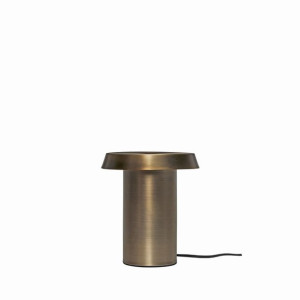 Lampa stołowa Keen mosiądz szczotkowany Hubsch