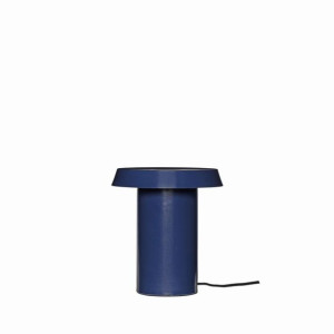 Lampa stołowa Keen ciemnoniebieska Hubsch